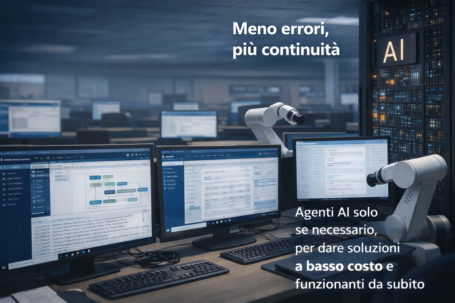 Meno errori, più continuità